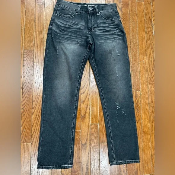 Classic Black Straight Leg Jeans for Women - Picture 16 of 16